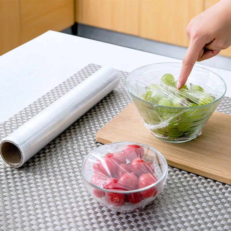 QuickDone-Kitchen-Fresh-Keeping-Heat-Sealer-Food-Saver-Cling-Wrap-Roll-30200cm-Disposable-Refrigerator-Microwave-Oven-Plastic-Wrap-KC1671 (4)