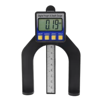 

Digital Height & Depth Gauge for Hand Router Table w Magnetic Feet Self Standing