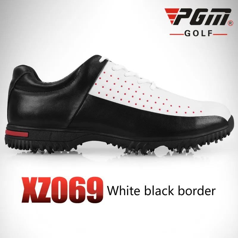 Sapatos de Golfe para Homem Design de Patente Sapatos de Desporto ao ar à Prova Dwaterproof Água Respirável Livre Anti-skid Boa Aderência Sapatos Confortáveis Aa10102 Luz