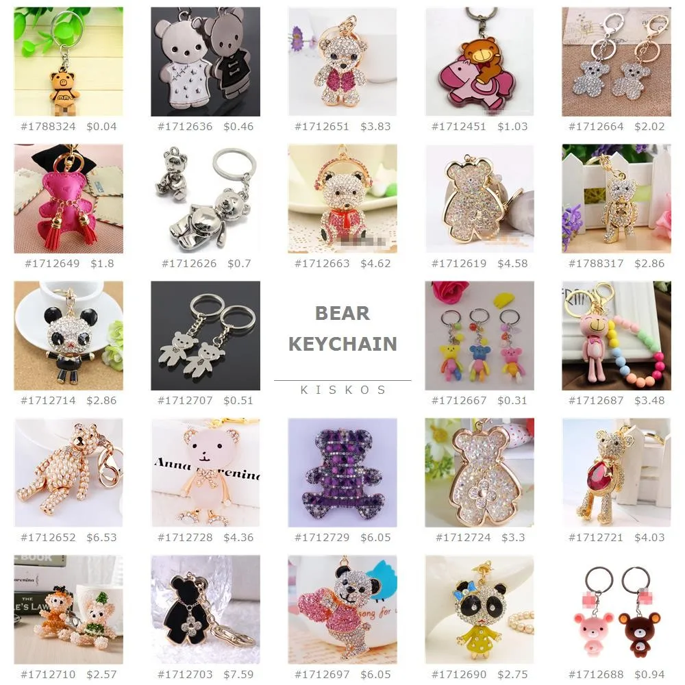 Bear Keychain
