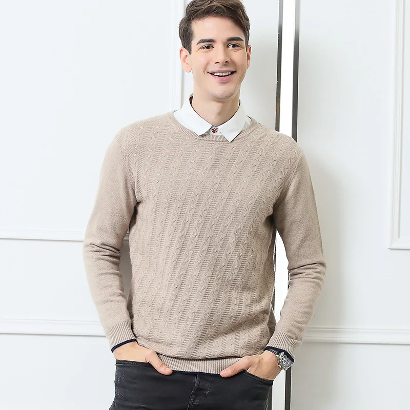 adishree Cashmere Sweater Men Brand Clothing Mens Sweaters Plus Size