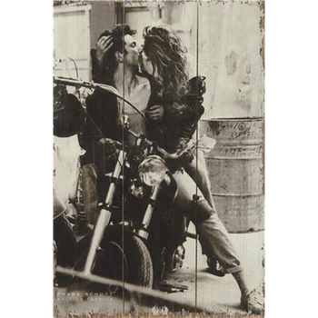 

Couple Metal Poster Vintage Tin Sign Bar Pub Home Wall Decor Retro Metal Art Beer Coffee Poster Plate