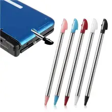 5 pièces couleurs métal rétractable stylet tactile stylo pour Nintendo 3DS XL N3DS LL US haute qualité jeux accessoires nouveauté