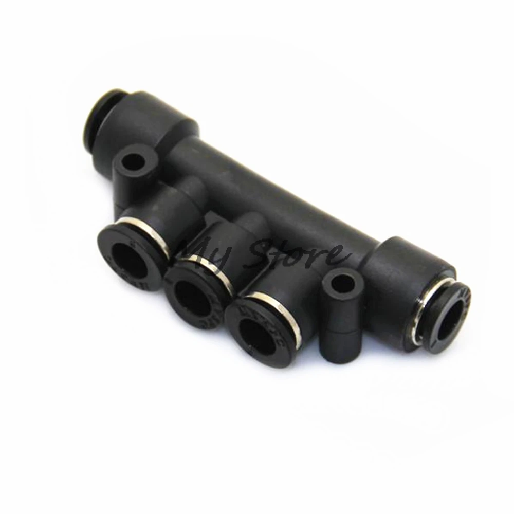 Pneumatic Multiple Connector Quick Fitting Pneumatic Connector Push In