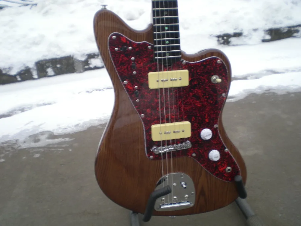 

Solid body replica guitar Korean hardware electric guitar top quality guitarra electrica diy guitar kit SZY079