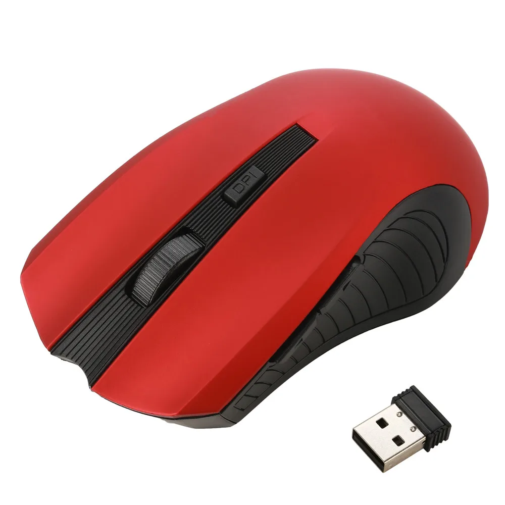 Беспроводная мини мышь VOBERRY 2 4 ГГц 6 кнопок оптическая 1600 DPI USB игровая мыши для