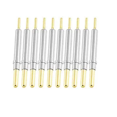 

10 Pcs Rounded Tipped Spring Loaded Test Probes CSP-5J