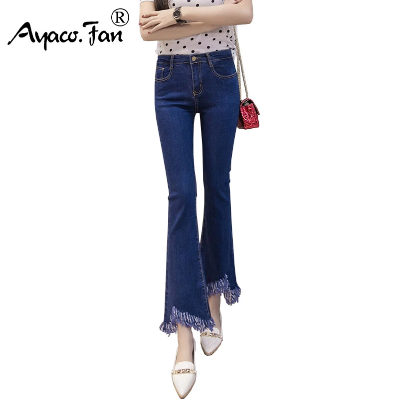 blue jeans black polo