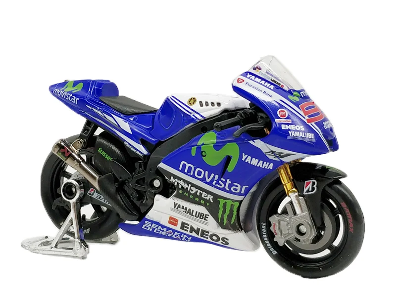 Maisto 1:18 Yamaha YZR-M1#99 Лоренцо литья под давлением модель мотогонок