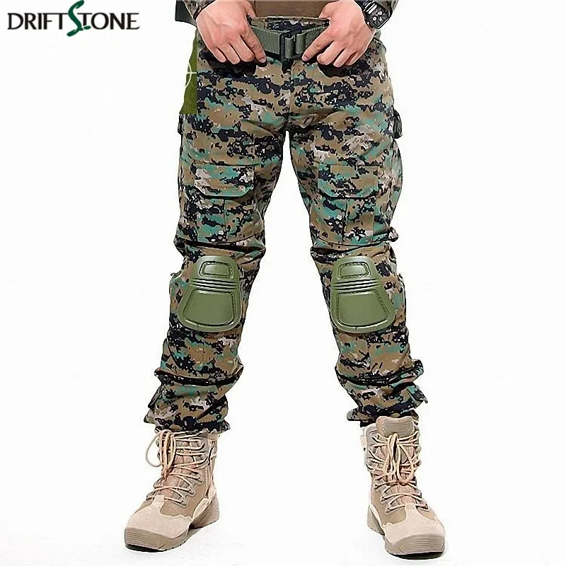  Camouflage Military Tactical Pants Army Military Uniform Trousers Airsoft Paintball Combat Cargo Pa