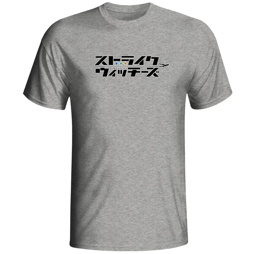 Strike Witches Logo T Shirt Anime Cartoon Novelty Funny Cool Printed