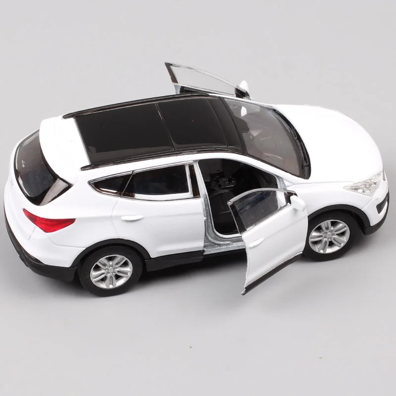 1/36 мини hyundai Santa fe Maxcruz SUV миниатюрные машинки металлические Литые под давлением оттягивающиеся Welly модели детские игрушки реплики для мальчиков