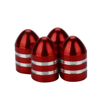 

4x Aluminum Bullet Car Truck Cover Bowling Tire Rim Valve Wheel Stem Caps Sep12
