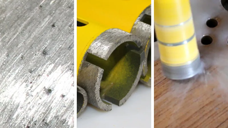 Водяное сверло Marbl Core Drill подходит для плитки Гранит галька Brocas Para