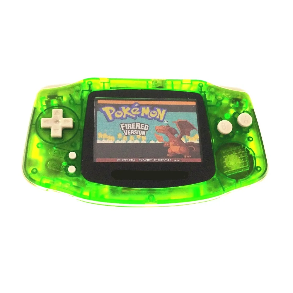 

Professionally refurbished For Game Boy For GBA Console With AGS-101 Backlight Backlit Screen - Clear Green
