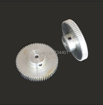 

Free shipping/0.5m/60 tooth /hole5;6;6.35;7;8;10;12/ Aluminum alloy gear/rack/Gear precision grade 7/Meat Grinder Parts etc.