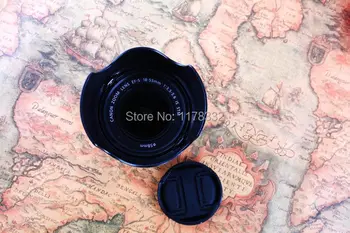 

2in1 1Set Camera Lens Hood + 58mm Lens Cap EW-63C Bayonet Fits for CAN0N 700D 100D 18-55 STM EF-S 55-250mm f/3.5-5.6 IS STM