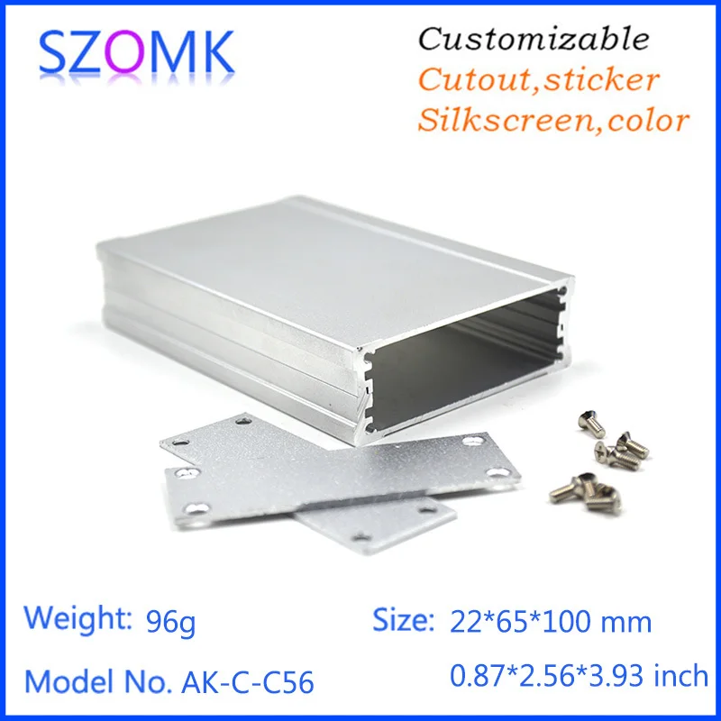 szomk aluminum box for electronic project aluminum extrusion case anodized aluminum enclosure case junction ox extruded aluminum project box   (4).jpg