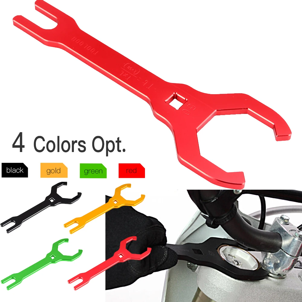 

50mm Front Fork Cap Wrench Tool For Honda CRF250R CRF450R CRF250X CRF450X CRF 250R 250X 450R 450X For Suzuki RM RMZ 125 250 450