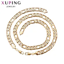 Xuping Модные Ювелирные наборы высокого качества африканский Европейский стиль позолоченный браслет ожерелье ювелирные изделия S27-62667