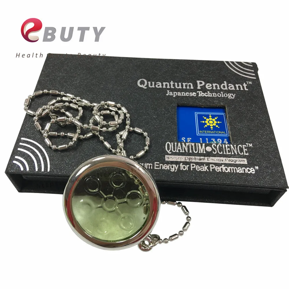 6000CC высоко ионный Bio Chi кулон Quantum pendant скалярная энергия с цепочкой из нержавеющей стали лучшее качество 2 шт./лот