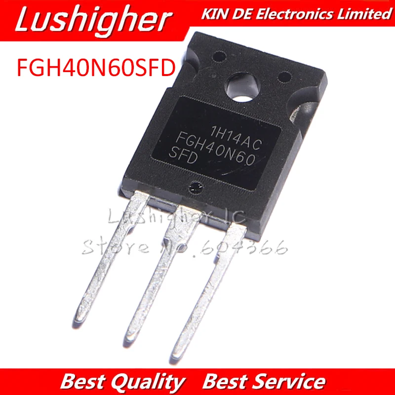 5pcs Fgh40n60sfd To-247 Fgh40n60 To247 40n60 Igbt - Integrated Circuits ...