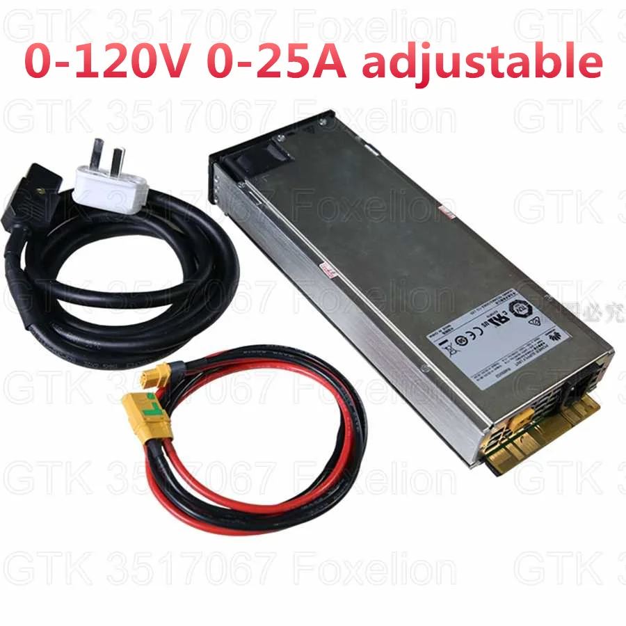 Adjustable Lithium Battery Charger Power 3000W 0 30A Adjustable Charger