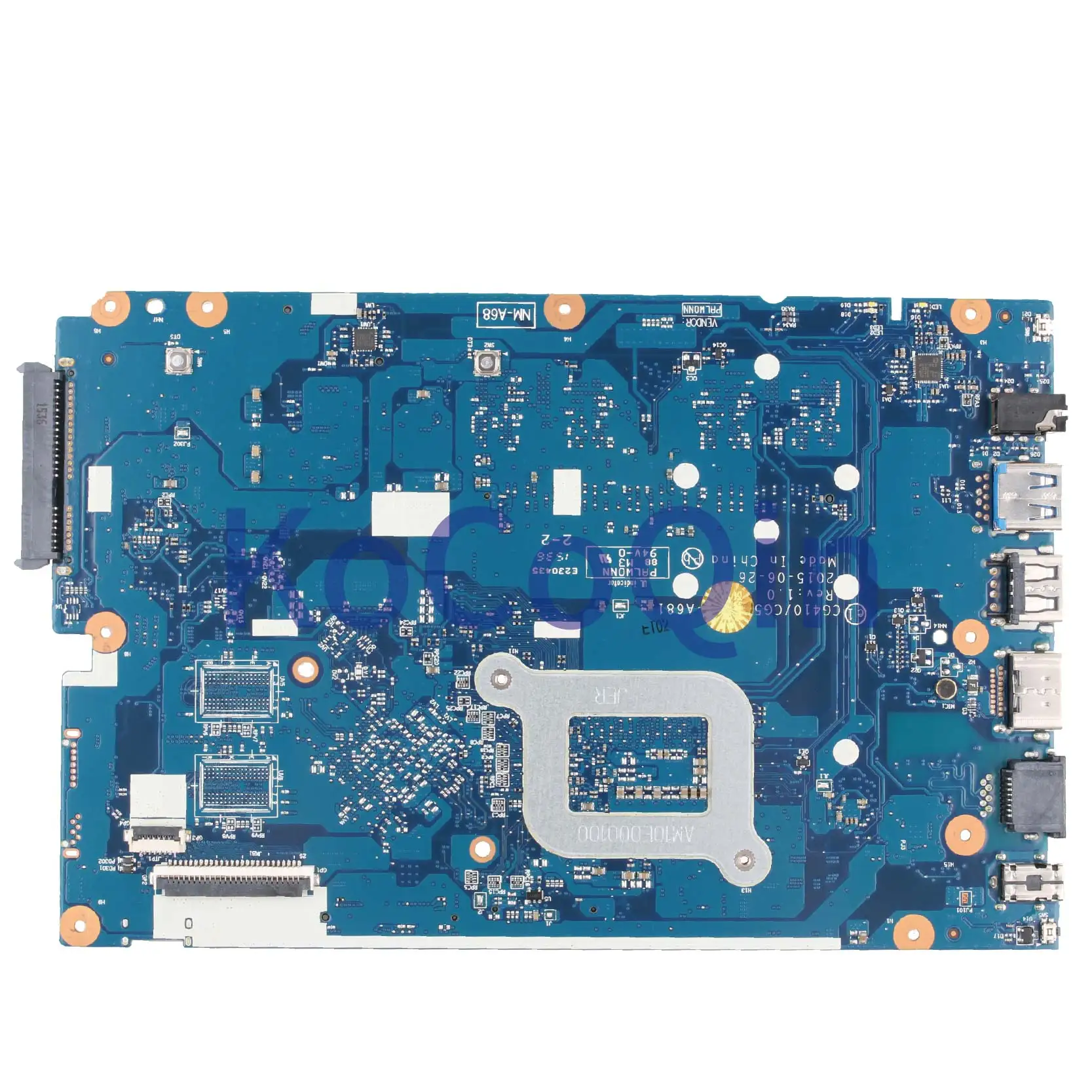 discounted KoCoQin Laptop motherboard For LENOVO Ideapad 100-15IBD I5-5200U Mainboard CG410/CG510 NM-A681 5B20