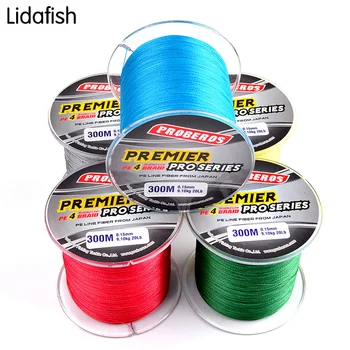 

2019 new 300M fishing line 4 series of 300 meters PE women level fishing line Braided Fishing Line floating line