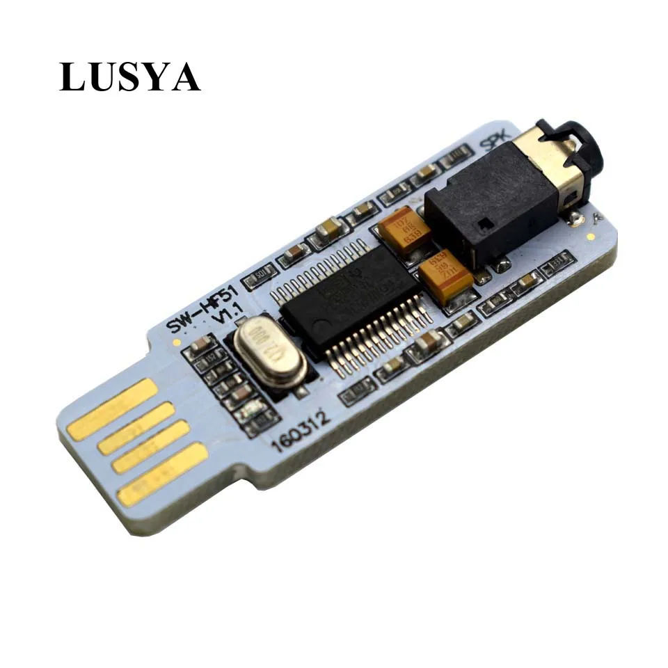 Lusya PCM2704 Mini USB Audio DAC Decoder Board Driver