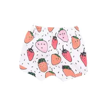 SFK-003 Лето Girlss/мальчик мягкие шорты брюки нижнее белье милые короткие пляжные штаны для детей От 2 до 13 лет