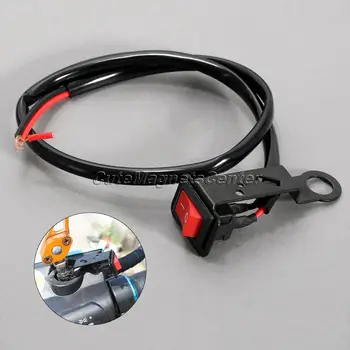 

Motorcycle Switch ON/OFF Button Power Control ATV Moto Handle Switch Electric Bike Handlebar Switch Accident Hazard Light Switch