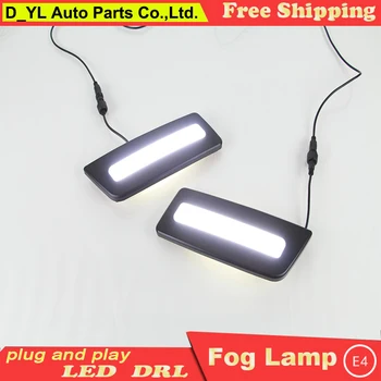 

Car Styling Daytime Running Lights for Ford Ranger LED DRL 2012-2015 Ranger LED Fog Light Front Lamp Automobile Accessories