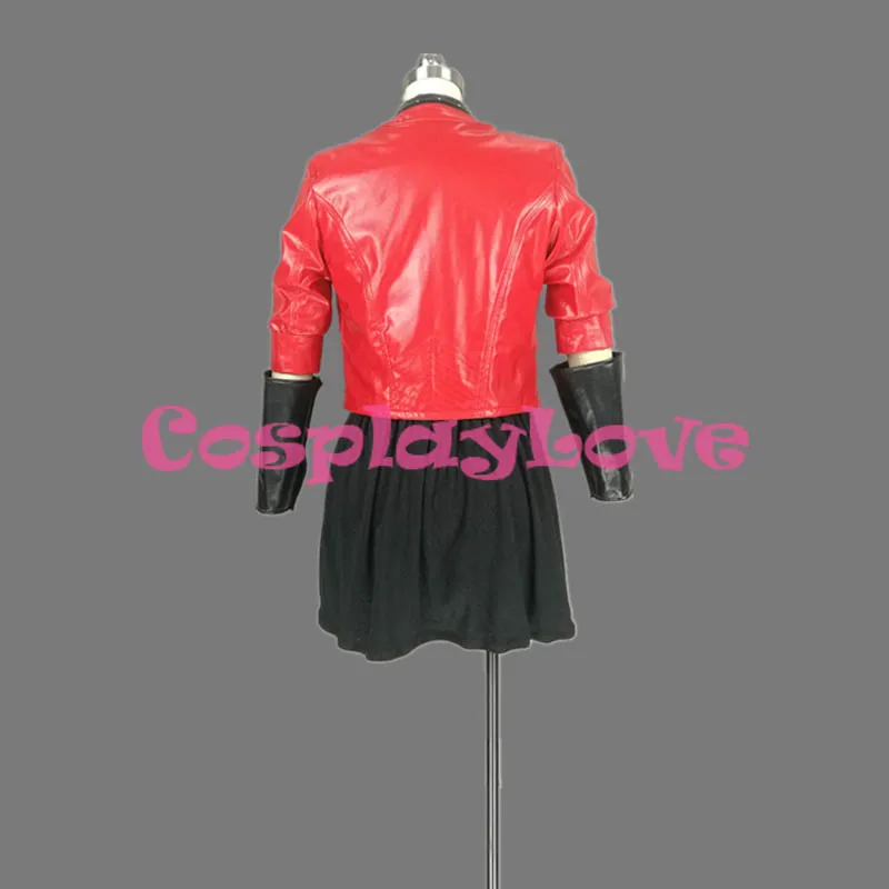  DC Comics Marvel Avengers: Age of Ultron Scarlet Witch Cosplay Costume Custom Made For Halloween Ch