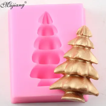 

Christmas Sugarcraft Tree Silicone Mold Fondant Molds Baking Cake Decorating Resin Mould Tools Chocolate Gumpaste Moulds