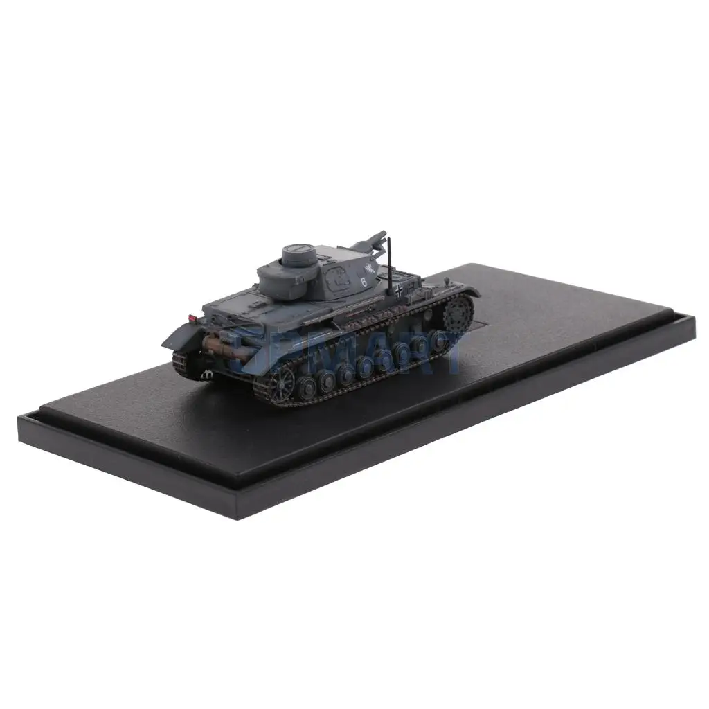 

1:72 Battlefield Panzer-IV German Tank Military Diecast Vehicle Model Toy Playset Collection