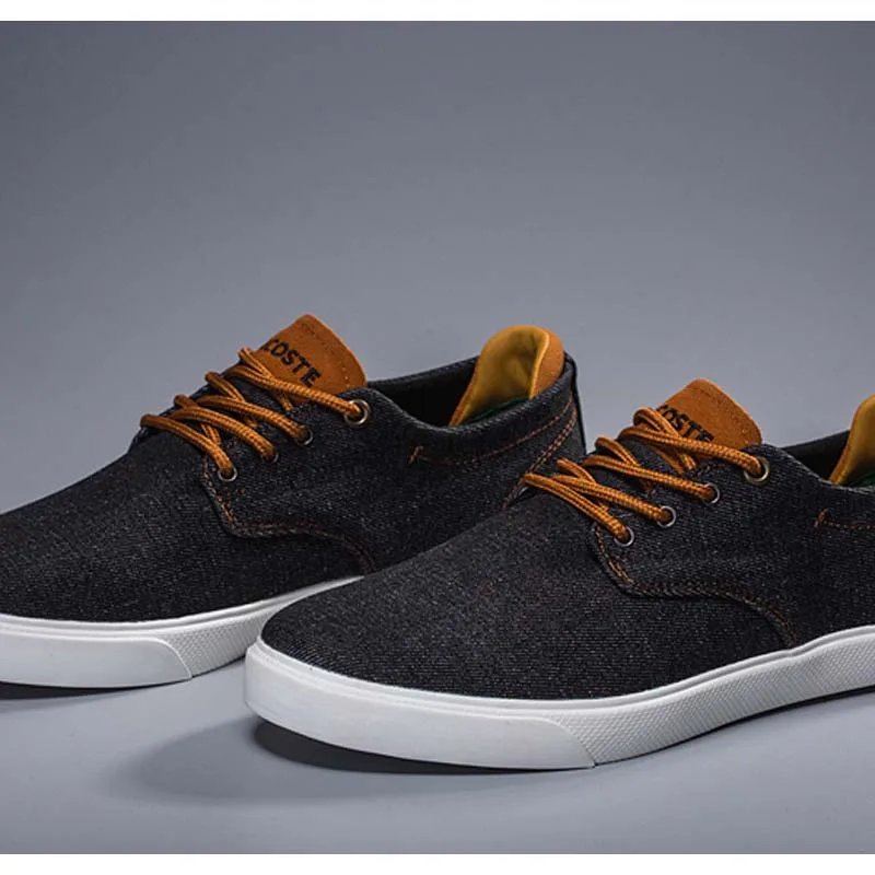 2019 Men Sport Shoes Black Blue Shoes Male Flats Breathable NON-Slip Spring Men's Lightweight Skateboarding Sneaker
