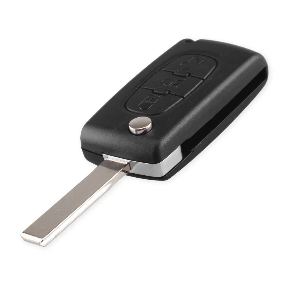 Чехол для ключей KEYYOU Citroen C2 C3 C4 C5 C6 C8 XSARA 3 кнопки откидной Складной Дистанционный