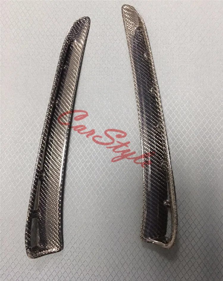 

Fit for Porsche Panamera leaf plate carbon fiber outlet, carbon fiber side inlet