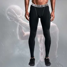 Новое поступление, Мужские штаны, для фитнеса, для бега, компрессионные колготки, длинные штаны, леггинсы, Мужская одежда для бега