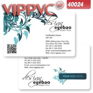 

a40024 PVC white plastic Card 0.38mm for Printing name card template