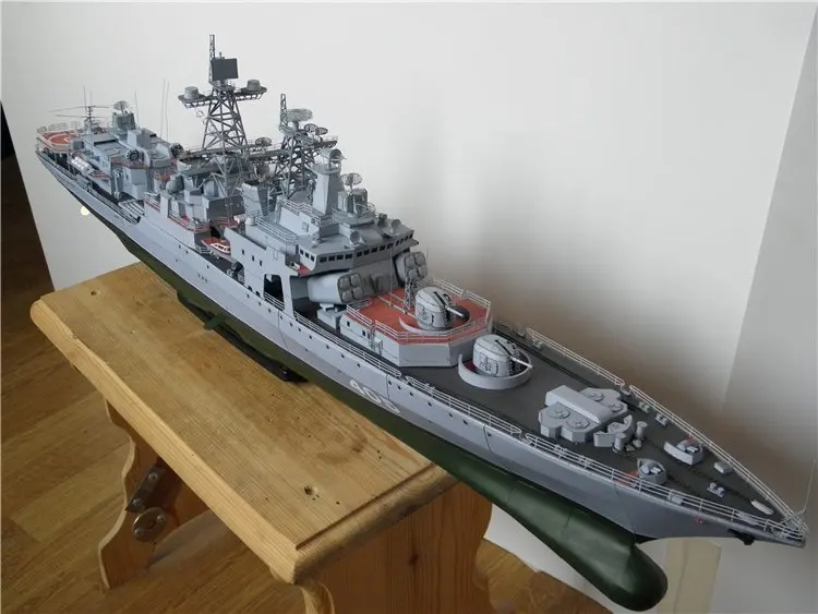 Paper Model Harlem Russia Dreadnought missile destroyer