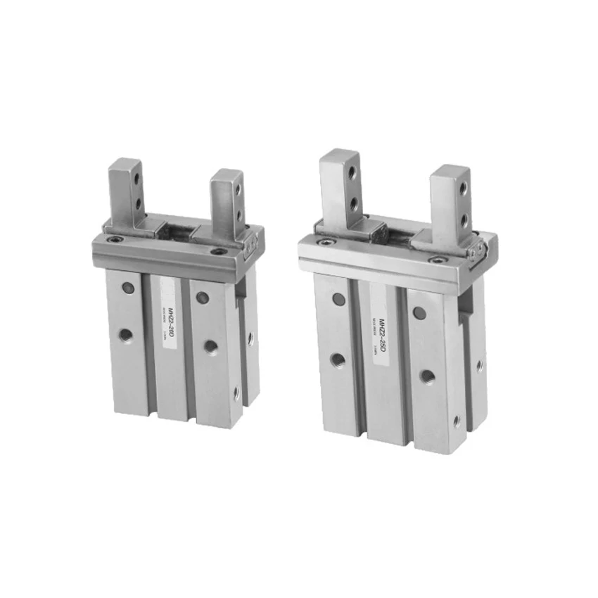 

MHZ2 Pneumatic Parallel Type Air Gripper Standard Type Cylinder Bore 6D 10D 16D 20D 25D 32D 40D D1 D2 D3 mm S/M/C insteaded