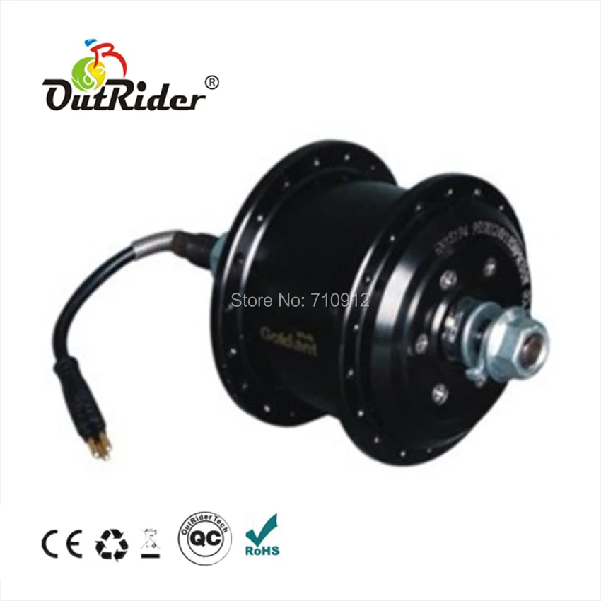 Discount 24V 250W E-bike/Electric Bicycle/Bike Kit Parts Hub Motor  OR01A1 Front V-Brake Brushless  CE/EN15194 Approved 260rpm 0