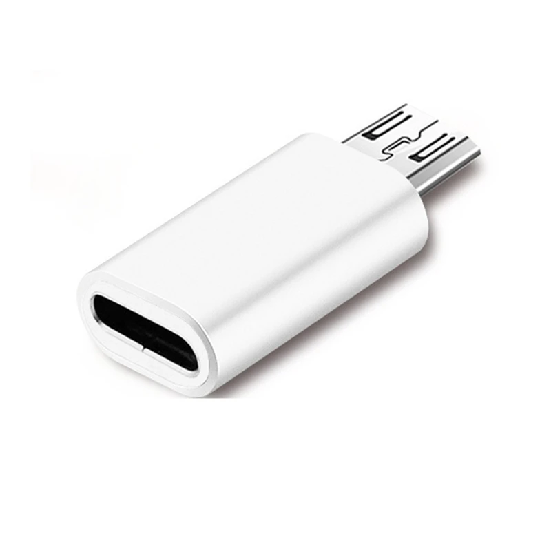 Кабель переходник с Type C на Micro USB для телефонов Android зарядное устройство конвертер