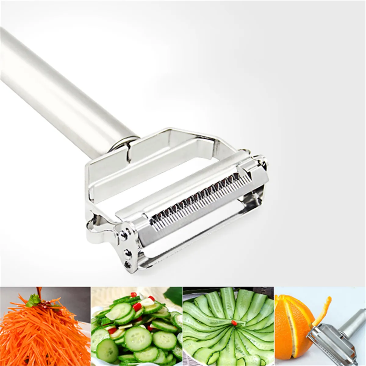 Multifunctional Stainless Steel Vegetable Peeler Potato Carrot Julienne