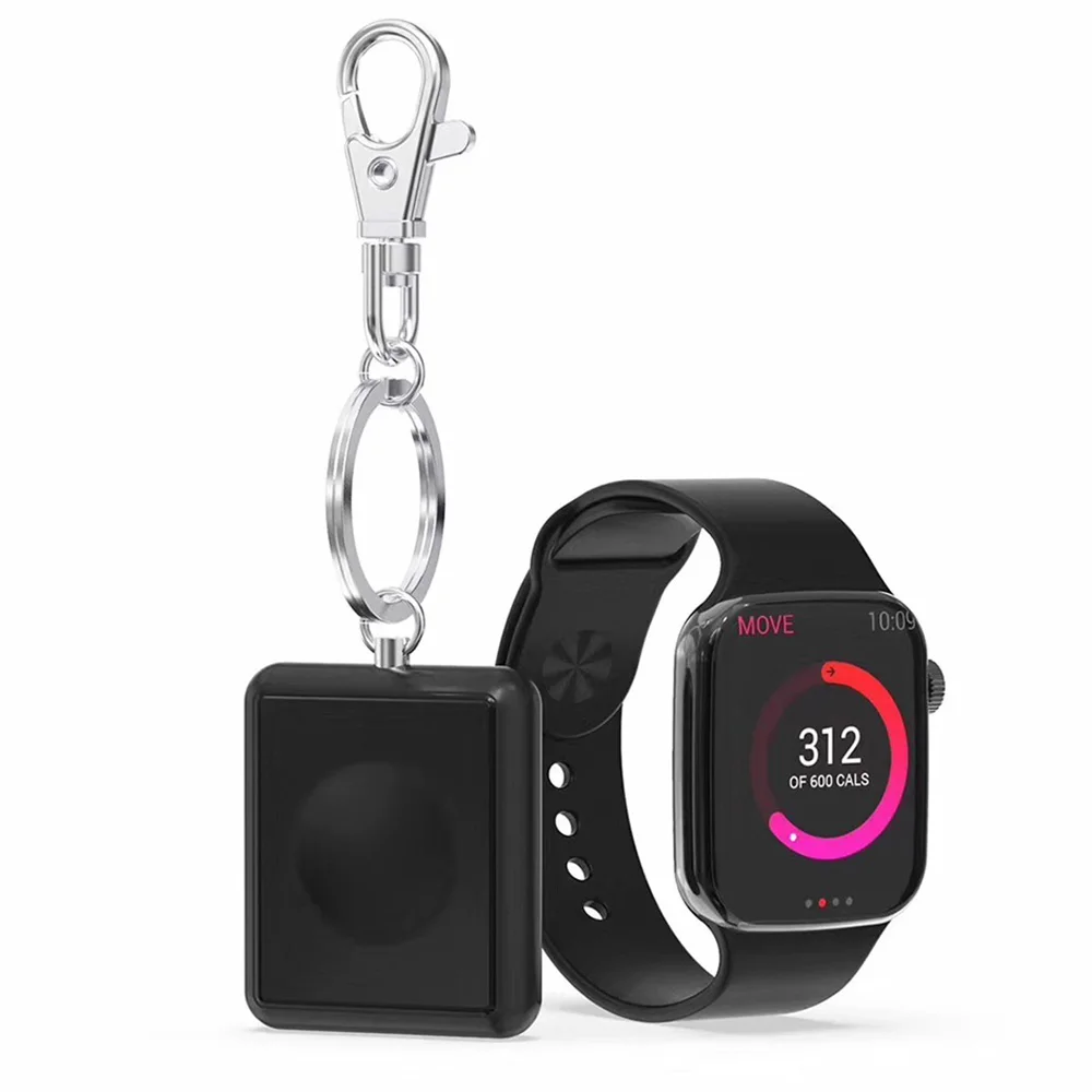 Беспроводное зарядное устройство для IWatch серии 4 3 2 1 Металл + закаленное стекло