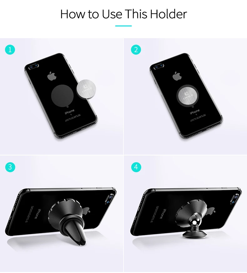 CAFELE универсальная Магнитная автомобильная подставка для телефона для мобильного телефона Автомобильный gps магнитный держатель для телефона магнитный автомобильный держатель