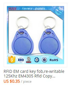 em4305 rfid card key fob