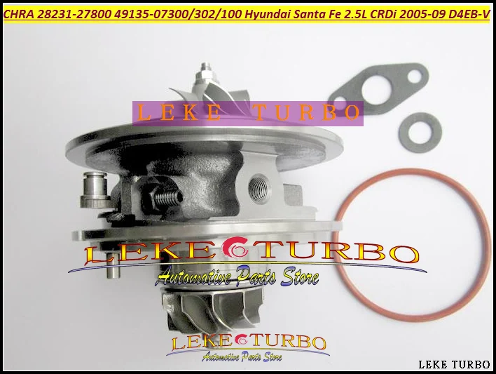 TF035 49135-07301 28231-27800 49135-07302 49135-07300 49135-07100 Turbo CHRA Turbocharger HYUNDAI Santa Fe CRDi 2005-2009 D4EB-V 2.2L 150H (2)